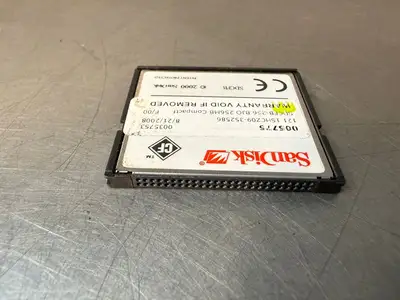 SanDisk 256MB CompactFlash CF Memory Card SDCFB-256 (5.4.4)