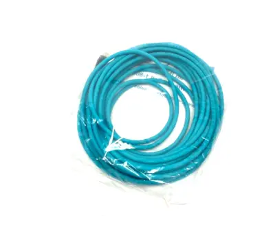 NEW L-COM ETHERNET CABLE ASSEMBLY D-CODED RJ45 TO M12 4-PIN