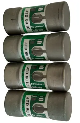NEW LOT OF 4 LITTELFUSE JTD 60 ID INDICATOR FUSES