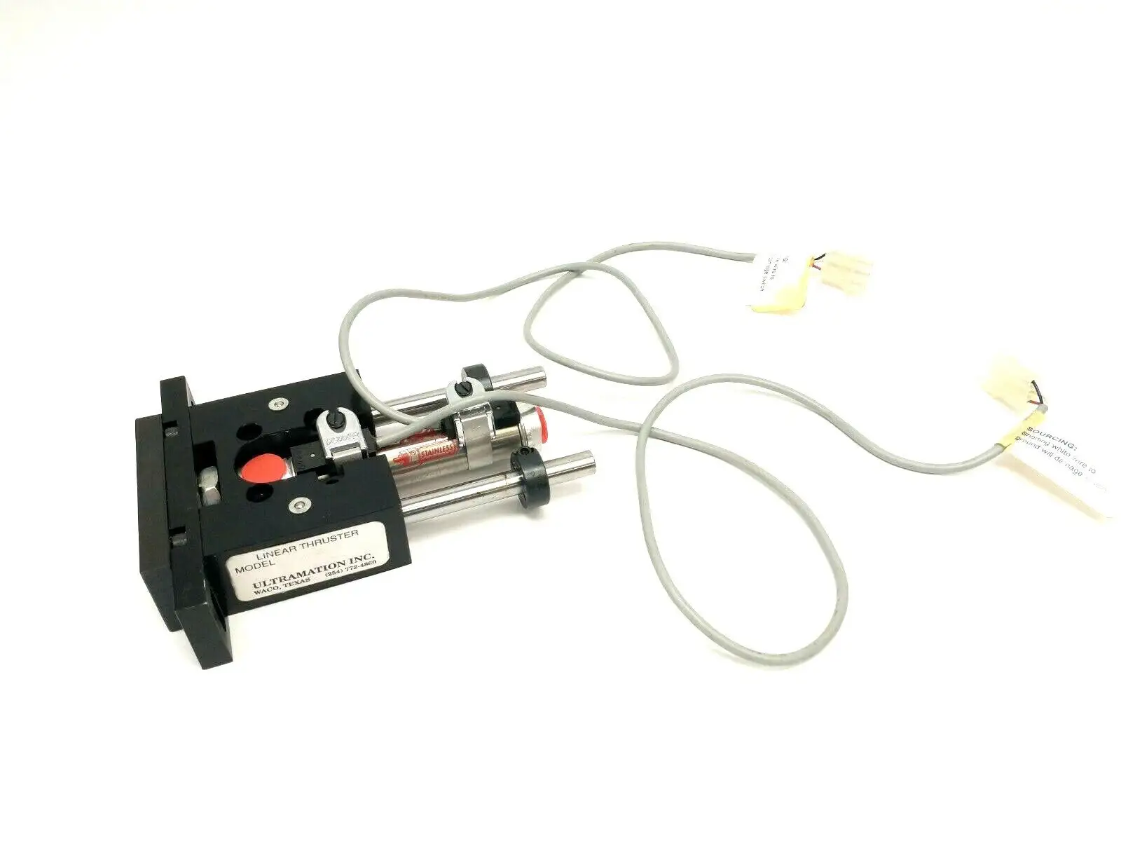 1BB-2MH3 | Ultramation Inc  Pneumatic Linear Thruster w/ Bimba M-042-D Cylinder - New – Open box