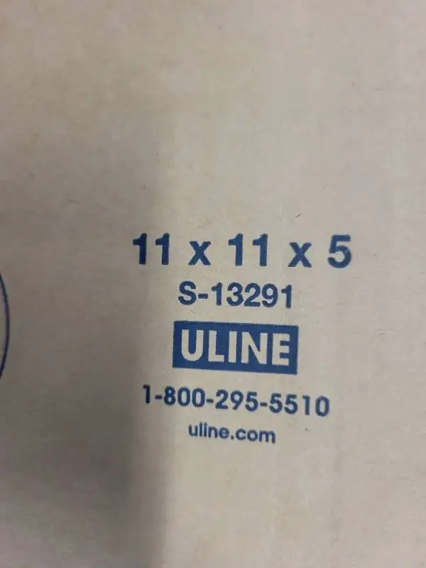 Bundle of Uline 11x11x5 Cardboard Shipping Boxes