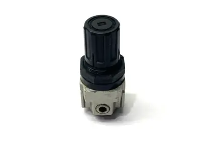 USED SMC MINIATURE PNEUMATIC PRESSURE REGULATOR M5 PORTS LOT OF 2