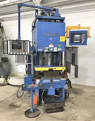 100 TON GREENERD MODEL HCA-100-60L12 JOGGLE C-FRAME HYDRAULIC PRESS