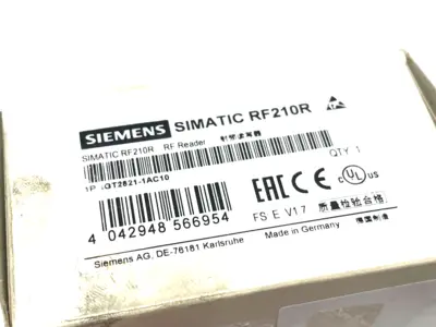 USED SIEMENS SIMATIC RF210R RF READER RS422 INTERFACE