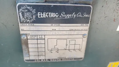 50KVA Single Phase Padmount Transformer 4160 GRDY 2400 to 240 120 IMP 2.7
