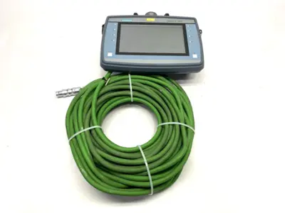 USED SIEMENS SIMATIC HMI KTP700F MOBILE, 7.0" TFT DISPLAY W/ CABLE