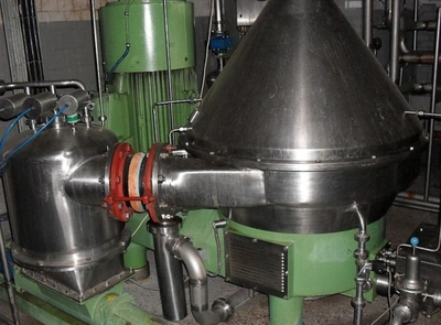 Westfalia HSA 200-06-777 clarifier centrifuge, 316SS.