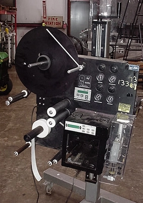 USED QUADREL PRESSURE SENSITIVE LABELER QUADREL RH Q 32