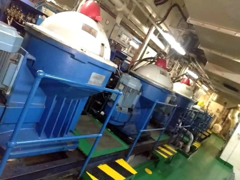 (3) Alfa-Laval S-881 fuel/lube oil purifiers, 316SS.
