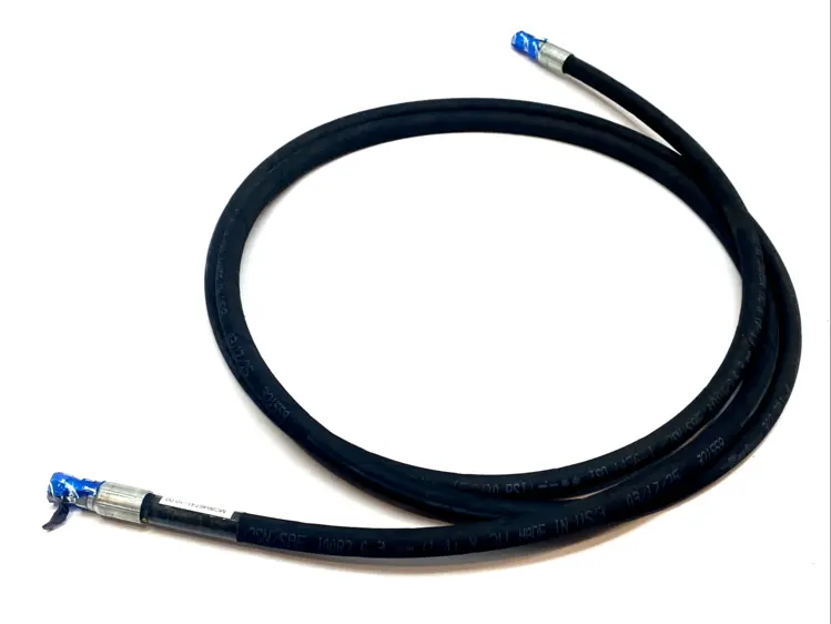 Used PARKER HYDRAULIC HOSE 1/4 IN 5800 PSI 10FT Hoses | Maverick Industrial Sales #1101690