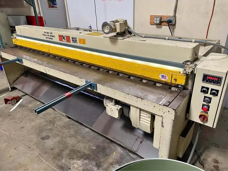Used 1999 ROPER WHITNEY 10M14 Power Squaring Shears (Gauge) Illinois US | Asset Exchange Corporation #288880