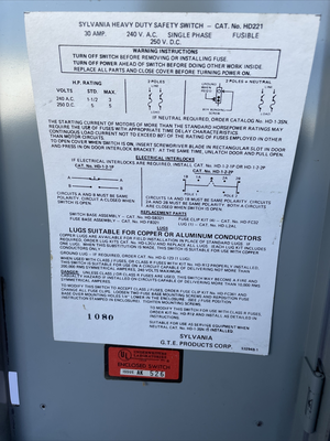 New | in-Stock SYLVANIA HD221 Misc Industrial Equipment California US | Davliegogo LLC #1723430