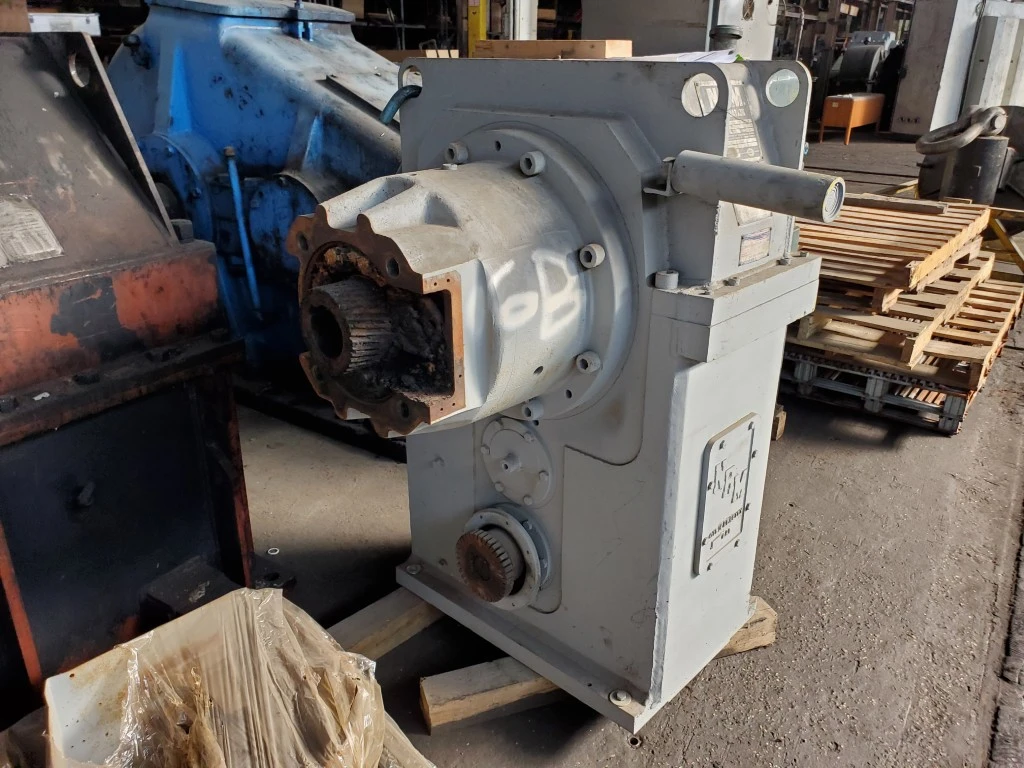 Gearbox for NRM 4.5" Cold Feed Rubber Extruder Ratio 25.4:1