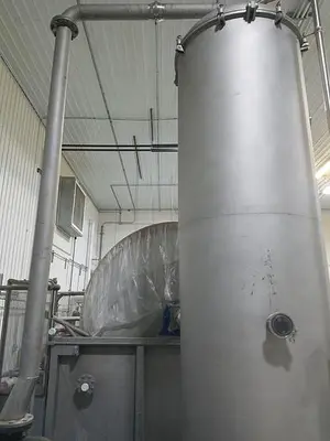 Filter, Rotary, Vac, 8' x 10', S/st, Precoat, MecKey Eng. #A743087
