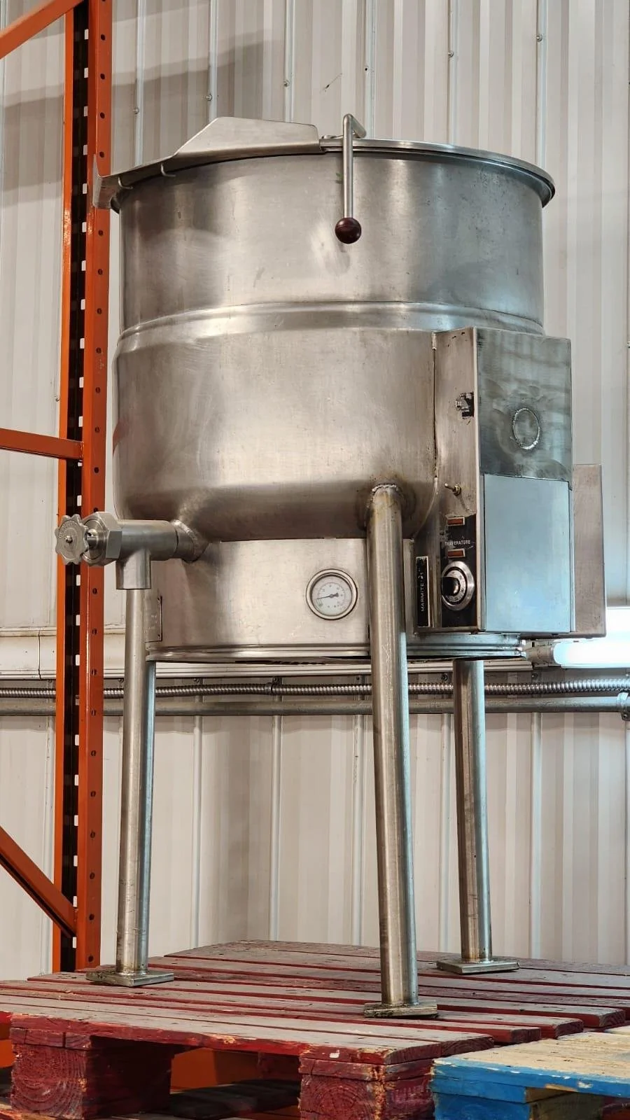 Crown Electric Kettle 40 gal Model ELT-40 1/2 Jaketed # 10527
