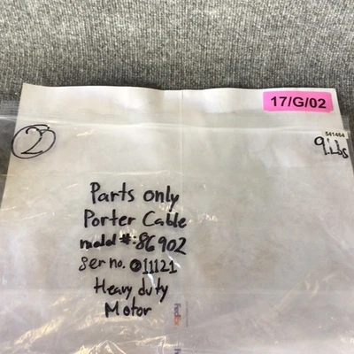 Used Porter Cable 86902 Miscellaneous MRO California US | Davliegogo LLC #1709800