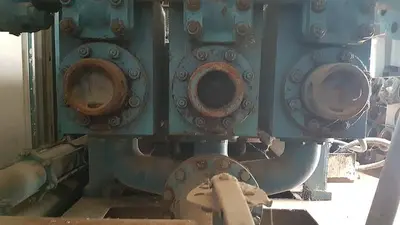 USED GARDNER DENVER PZ-8 (PZH) TRIPLEX MUD PUMP
