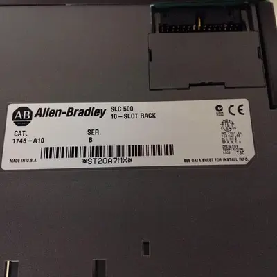 USED ALLEN BRADLEY 1746-P1 SER A / 1746-A10 SER B
