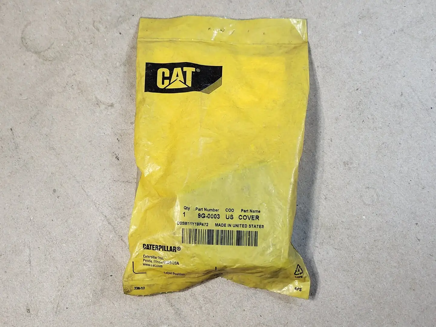 NEW CATERPILLAR 9G-0003