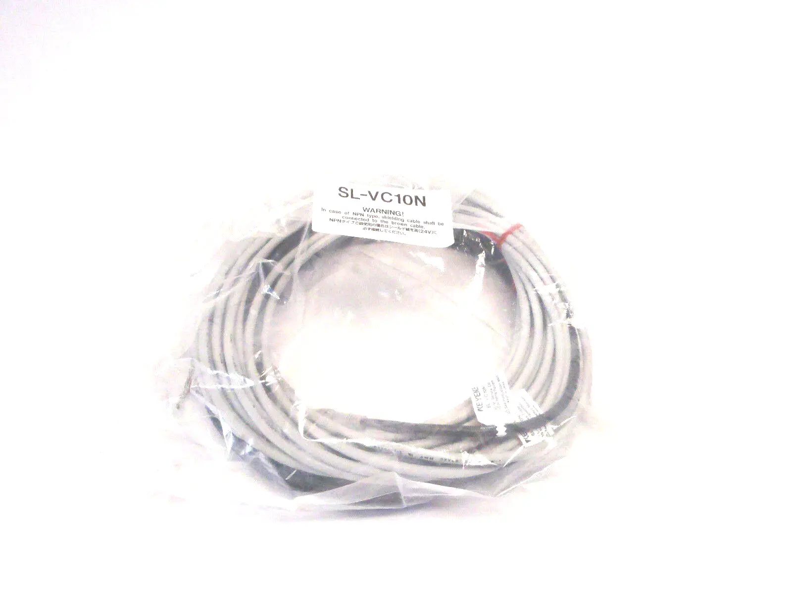 USED KEYENCE SAFETY LIGHT CURTAIN MAIN CABLE SET