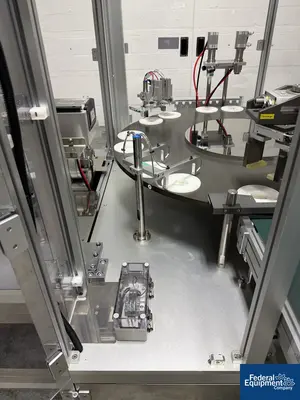 Used N/A Rotary type Double heads Multi color Design Filling Machine Liquid Fillers Ohio US | Federal Equipment Company #1053734