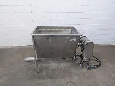 SS Hopper with Auger