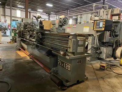 Preowned US Industrial 21 x 120 Engine Lathe