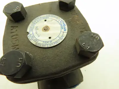 Velan 2637-159-118 W-2034B-02TY 1" Spring Loaded Piston Check Valve Forged