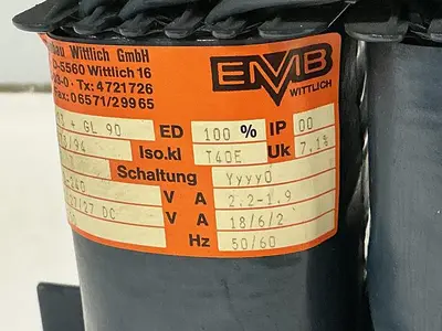 USED EMB WITTLICH PU93+GL90