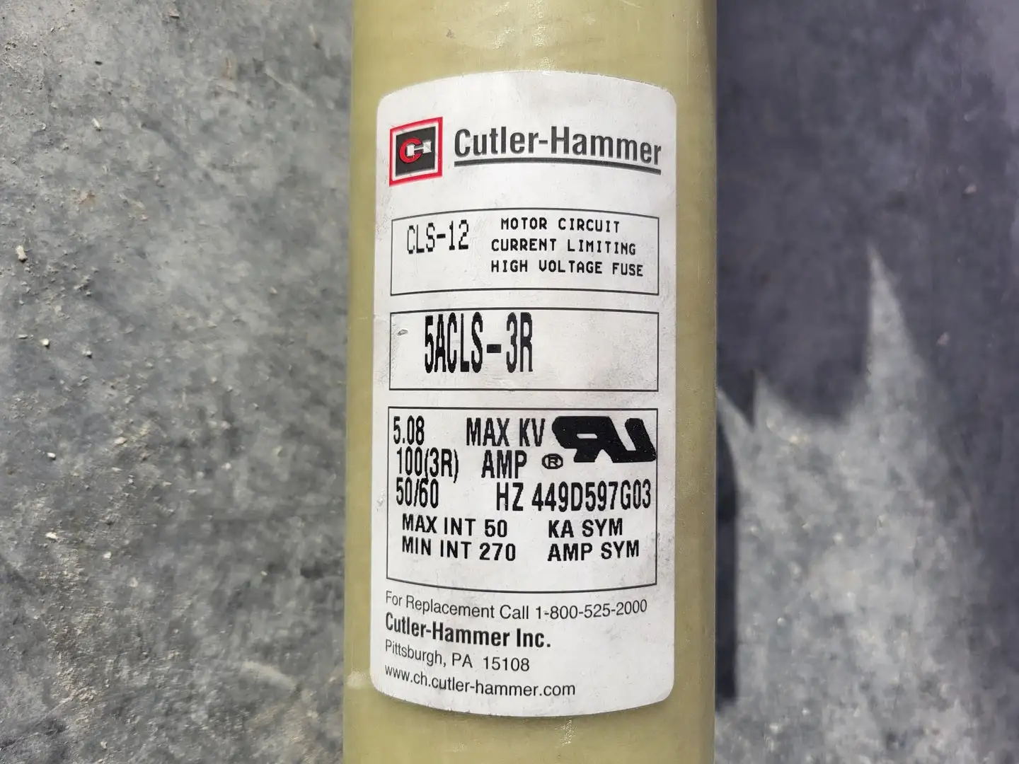 USED 2001 CUTLER-HAMMER 5ACLS-3R