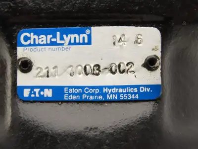 Char-Lynn Eaton 211-1008-002 Hydraulic Power Steering Pump Off Rico PLR-DD-100