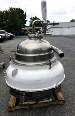 Westfalia SIH 10007 CIP quark separator, 316SS.