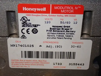 NEW HONEYWELL M9174C1025