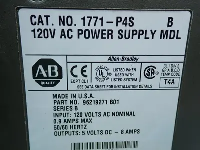 USED ALLEN BRADLEY 1771P4S