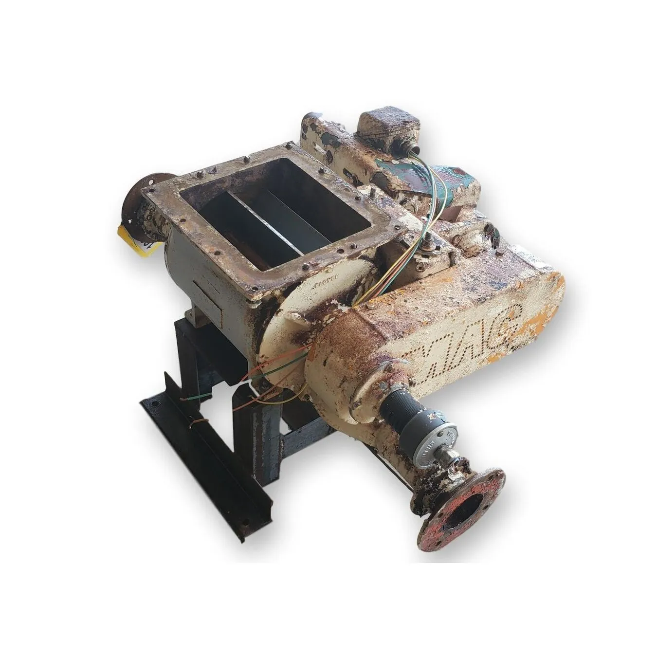 Used 10" Semco MAC blow thru Airlock Rotary Valve