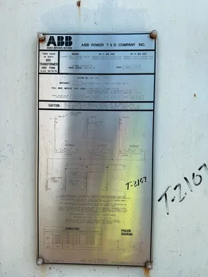 ABB LMN60491 Distribution Transformers | Yellow Tag Capital Recovery (17)