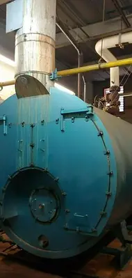 2001 Superior boiler 400 HP 150 PSI fire tube boiler steam boiler