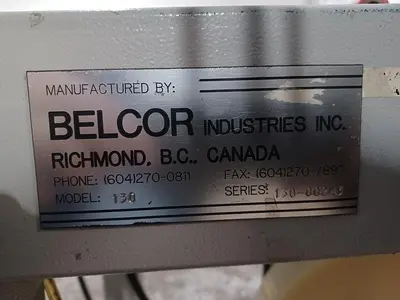 Used BELCO BEL 130 Labelers | ND Industrial Surplus #1225270
