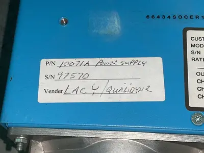 Used QUALIDYNE SYSTEMS INC. 10071 A AC/DC Power Supplies Ohio US | HGR 24 #1572334