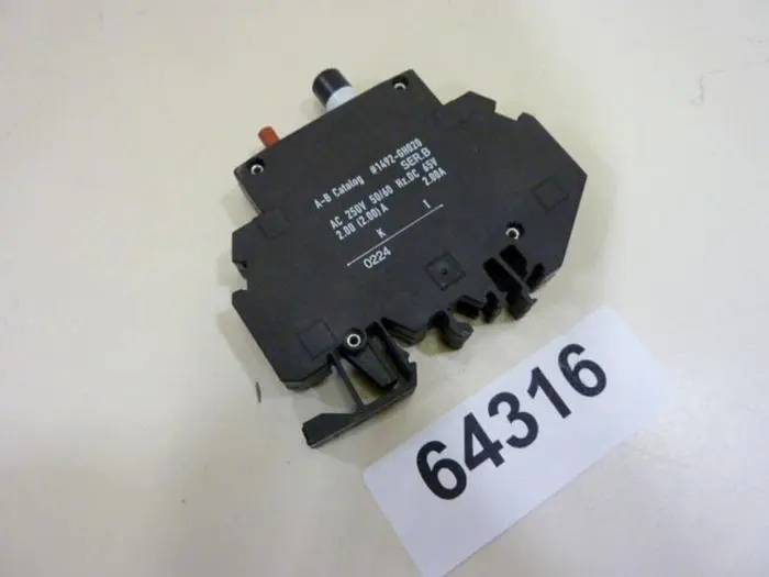 Used ALLEN BRADLEY 1492-GH020 SER B Circuit Breakers Michigan US | Ideal Machinery #606716