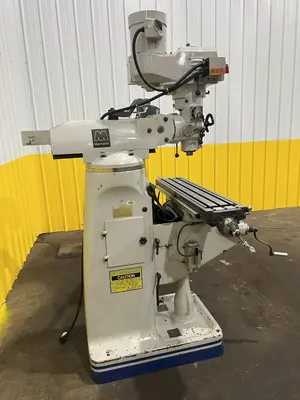 3 HP ACRA MODEL #AM-2V VERTICAL RAM TYPE KNEE MILL: STOCK #18823