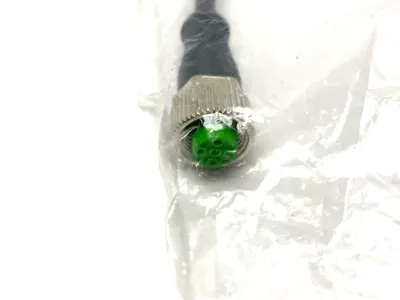 NEW MURRELEKTRONIK SINGLE ENDED M12 FEMALE 0° A-COD. CORDSET