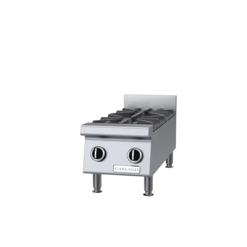 Garland GTOG12-2 12" Gas Hotplate w/ (2) Burners & Manual Controls, Natural Gas