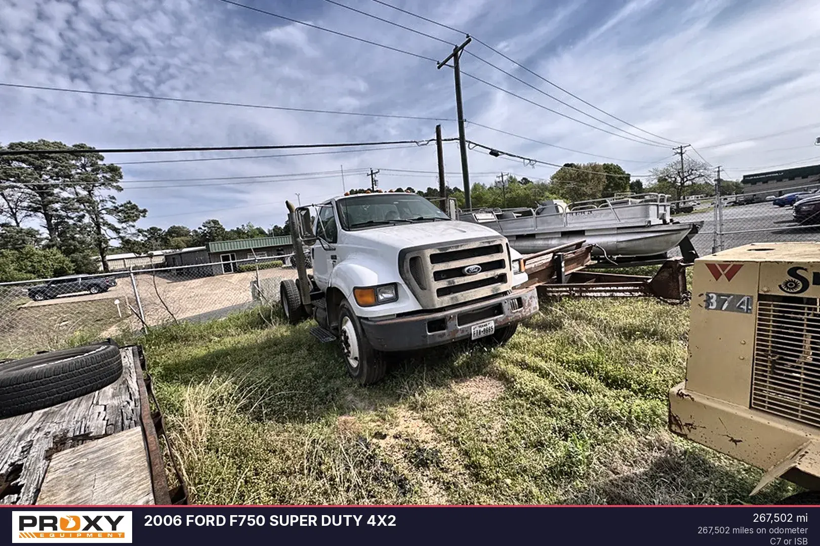 Used 2006 FORD F750 SUPER DUTY 4X2 Cab Chassis trucks Texas US | Proxy Equipment #1425952