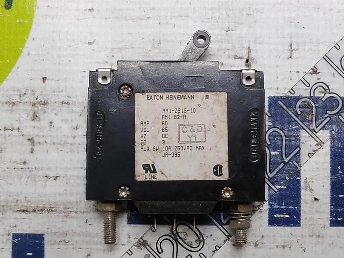 Used EATON HEINEMANN AM1-Z515-10 AM1-B2-A Circuit Breakers | SMT Resource #484978