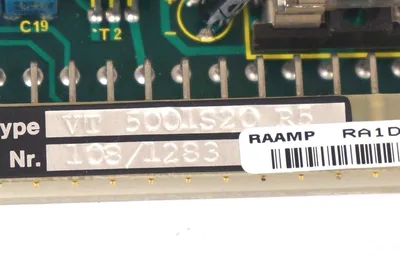 REXROTH VT-5001S20-R5 AMPLIFIER CARD 108/1283, VT5001S20R5 REPAIRED