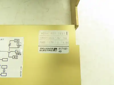 Reliance Electric 14C109U FlexPak Plus VS Drive 5Hp 230VAC Input 180VDC Out