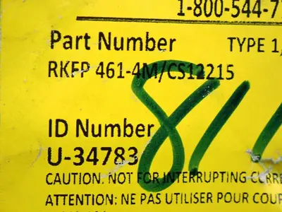 New | in-Stock TURCK RKFP4614M/CS12215 Disconnects Ohio US | HGR 24 #1006703