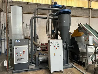 USED 2019 STOKKERMILL SHREDDING LINE FOR COPPER, ALUMINUM, AND PLASTIC RECYCLING