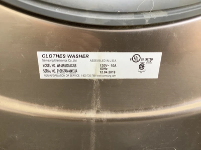Used AMSUNG WF45R6100AC/US Washers Michigan US | Miedema Asset Management Group #1338995